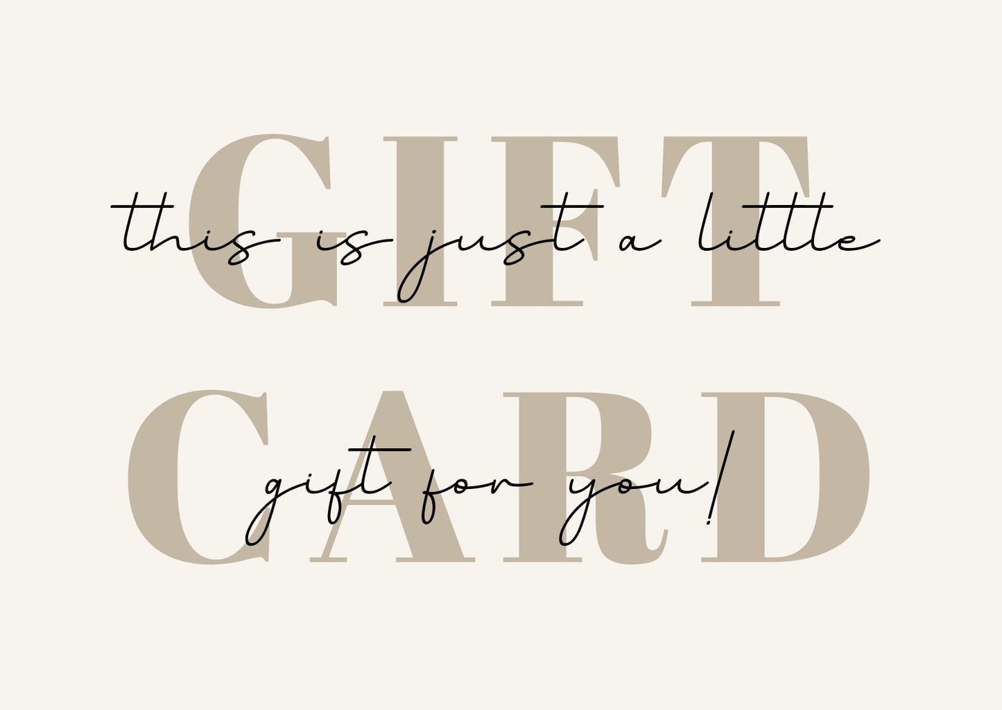 KNUSS giftcard