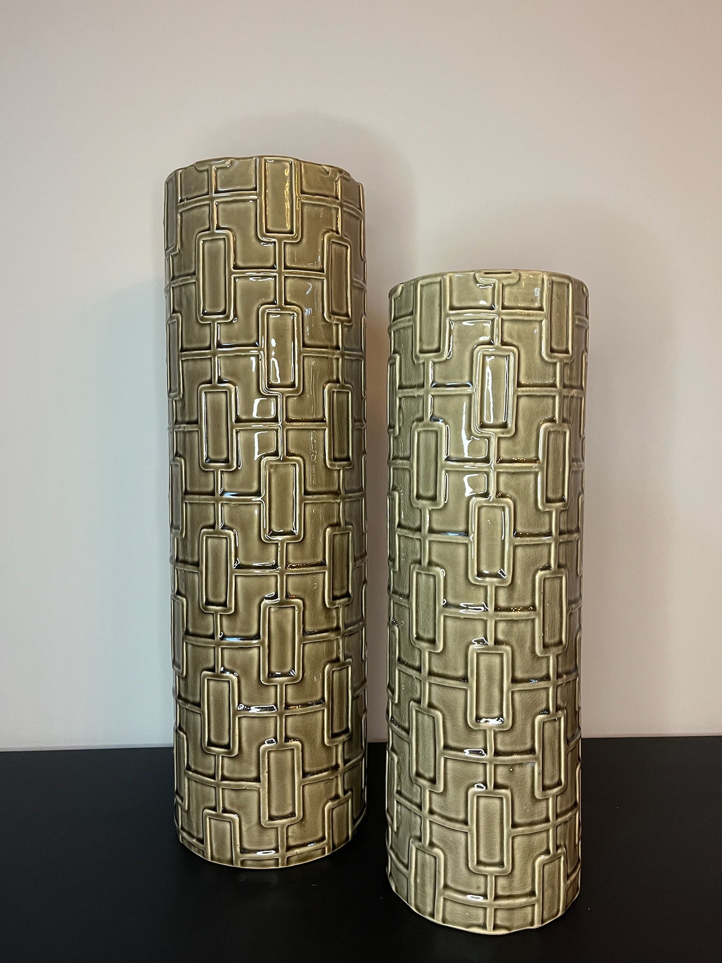 Vaas taupe L