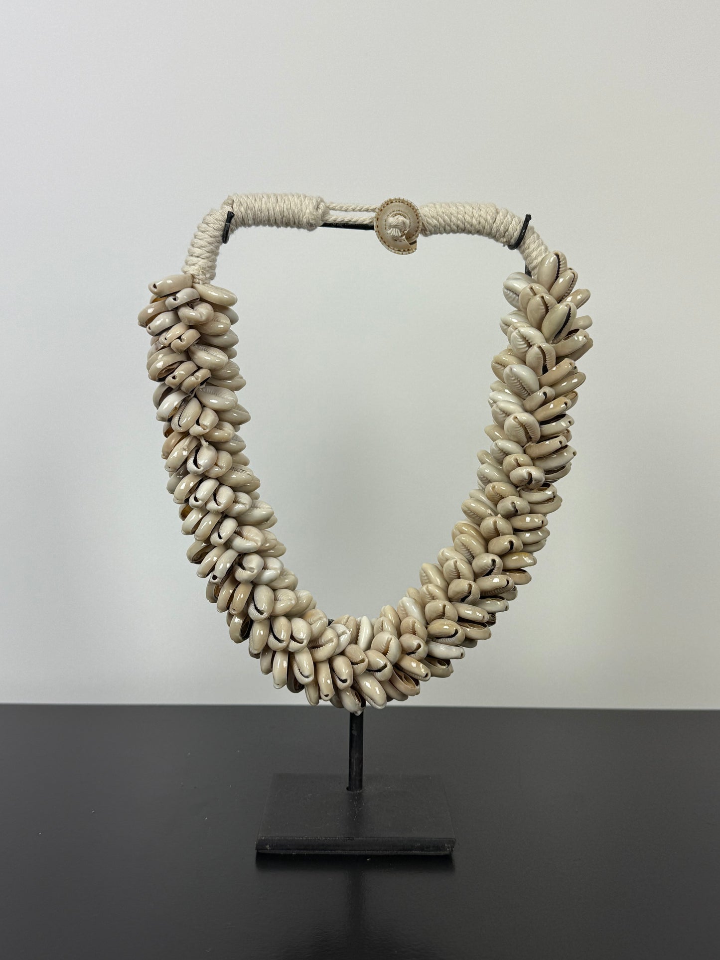 Schelpenketting beige
