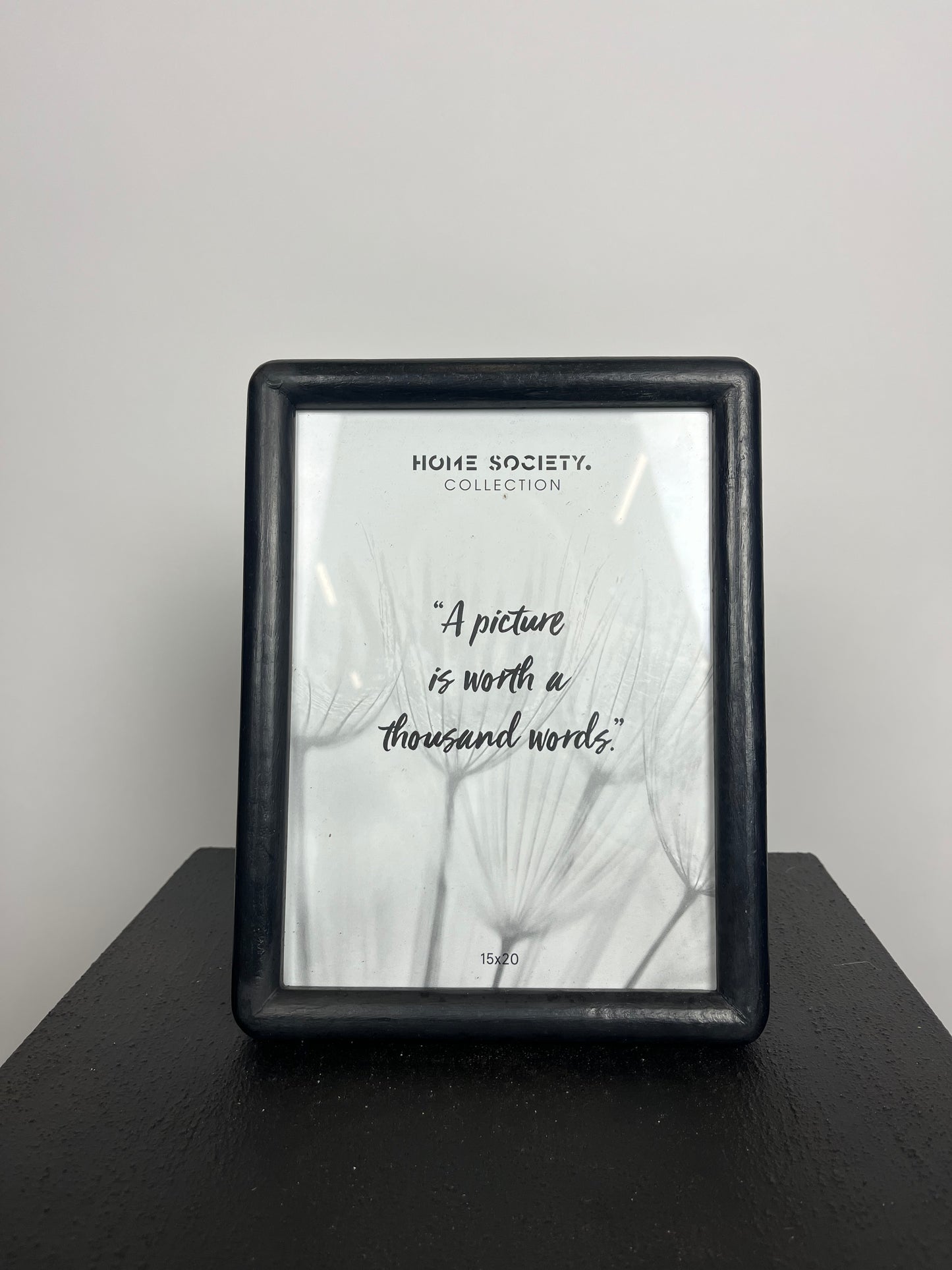 Fotolijst zwart hout M