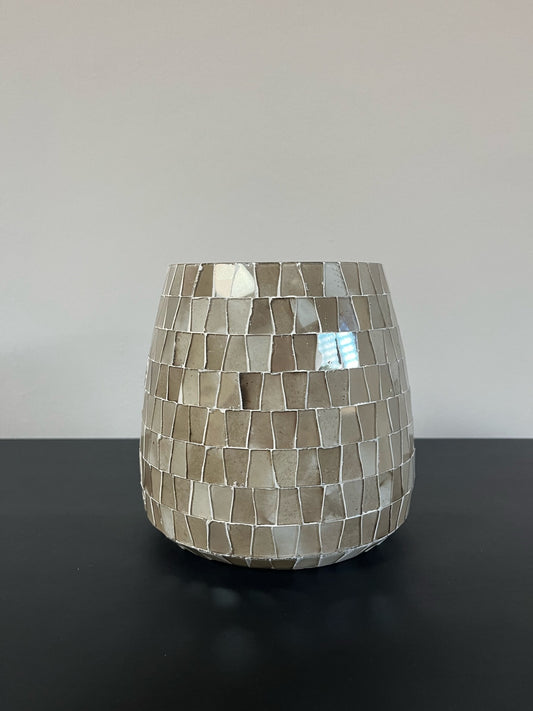 Theelichthouder mosaik M