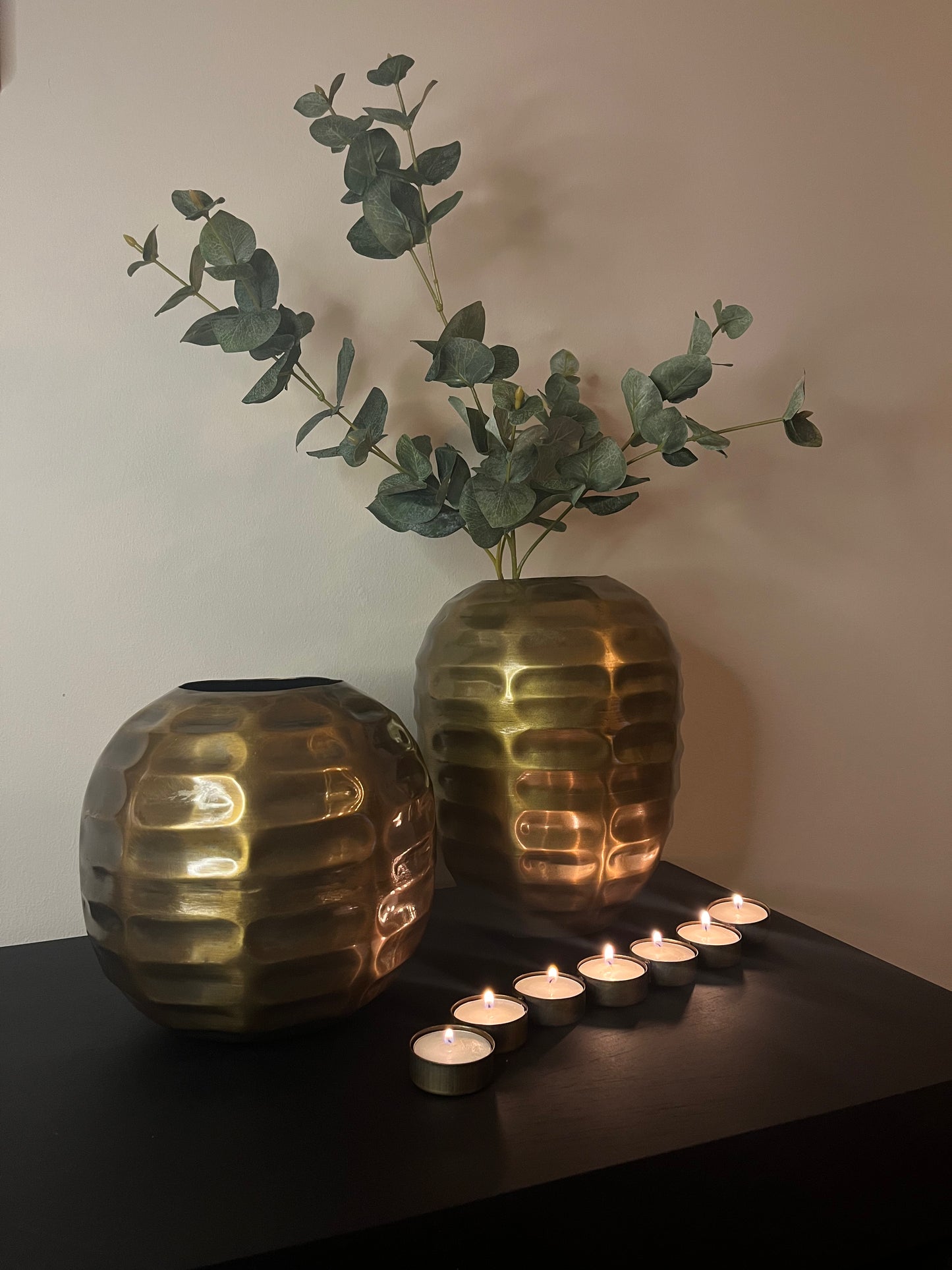 Vaas antiek goud S