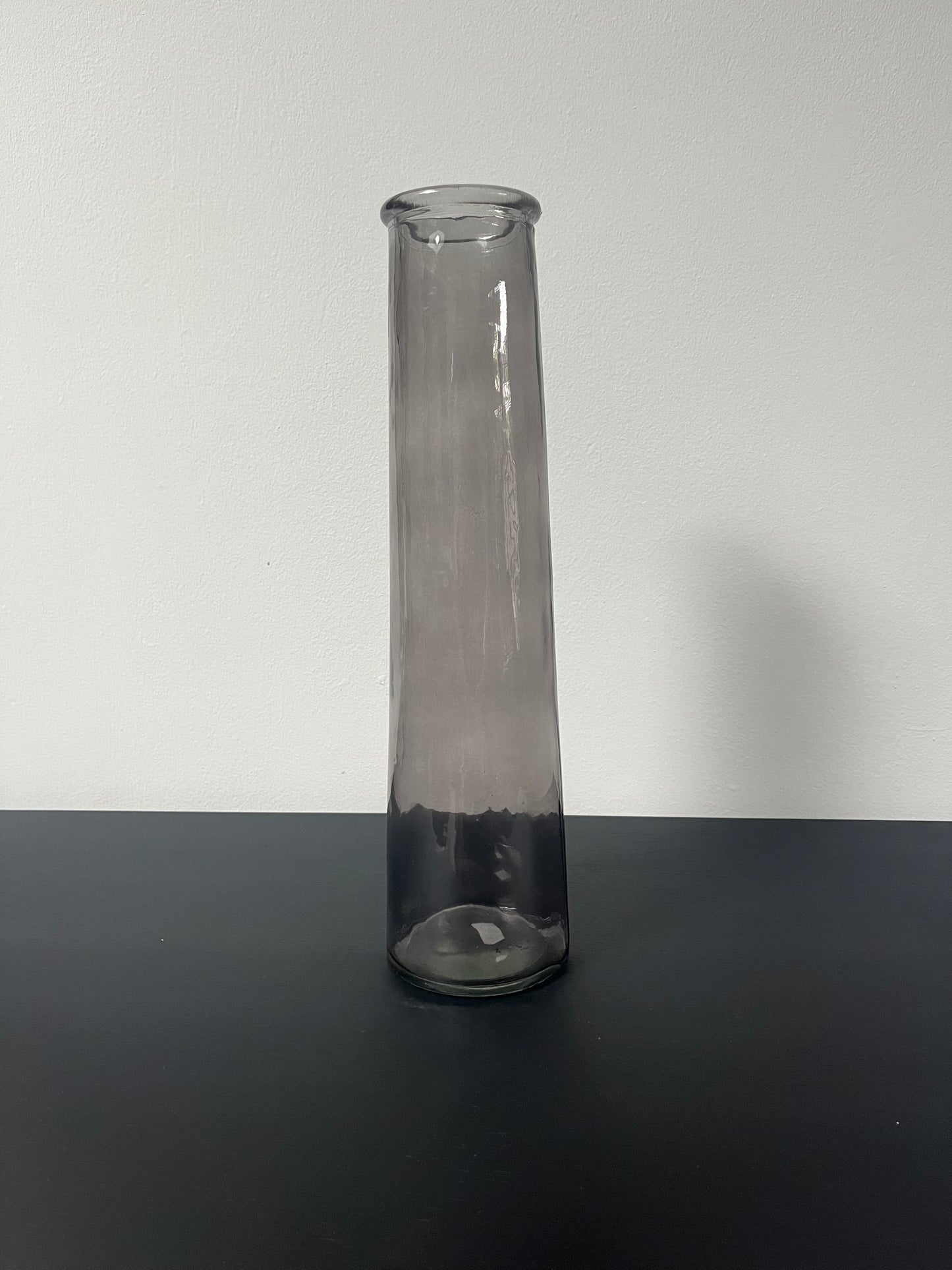 Vase black narrow M