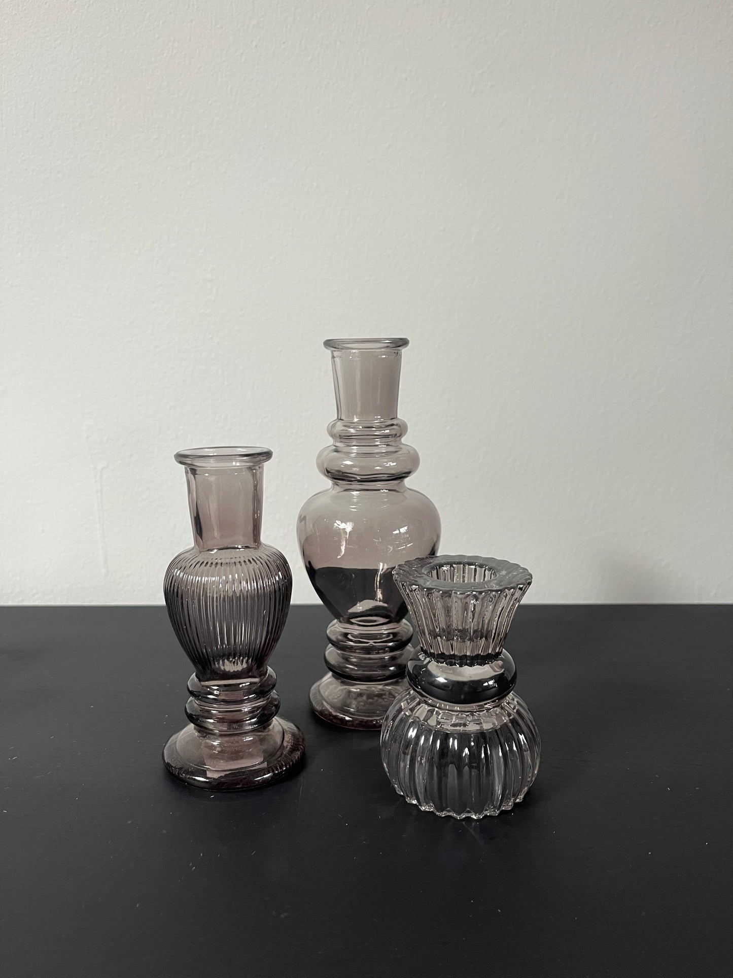 Mini vaasje zwart XS