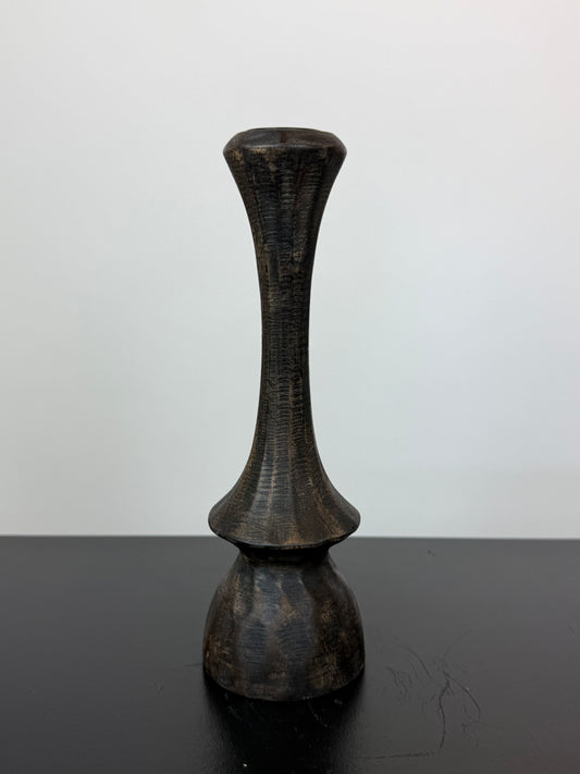 Houten kandelaar M