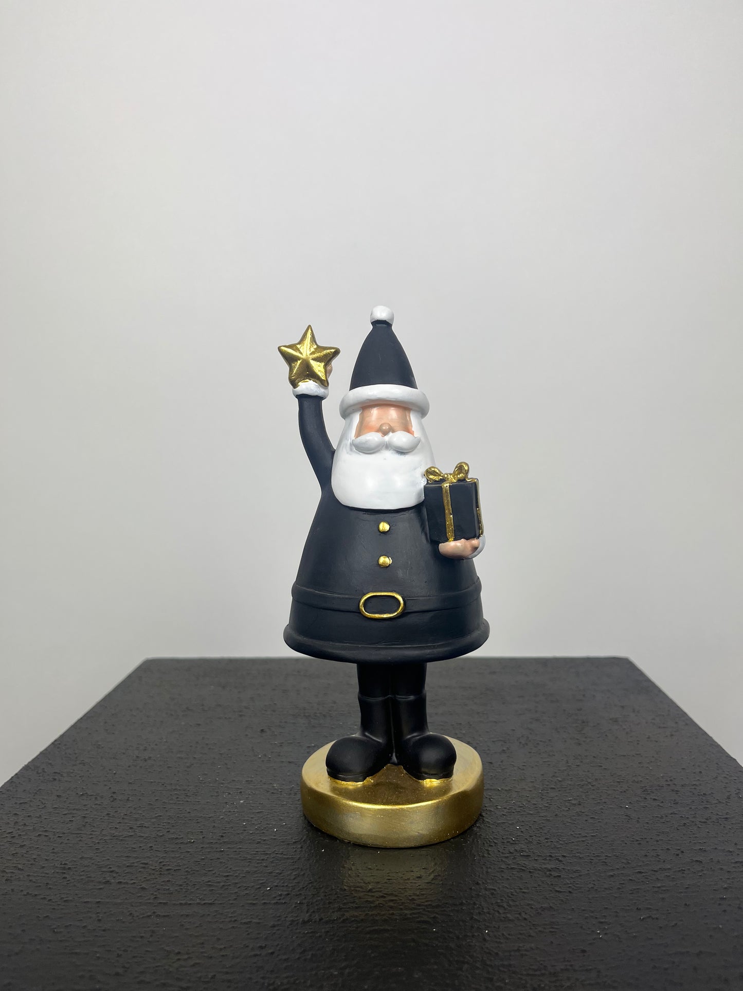 Kerstman zwart S