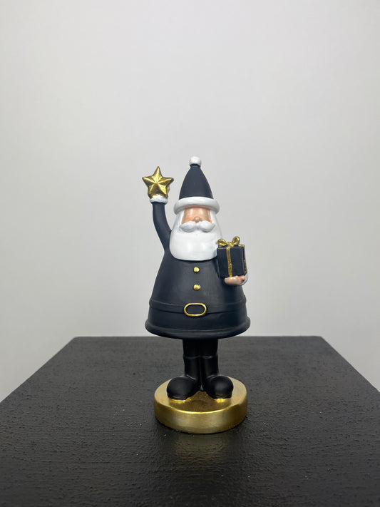 Kerstman zwart S